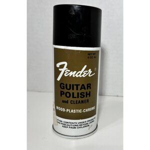 Vintage Fender Guitar Polish and Cleaner Bottle1960’s Case Candy